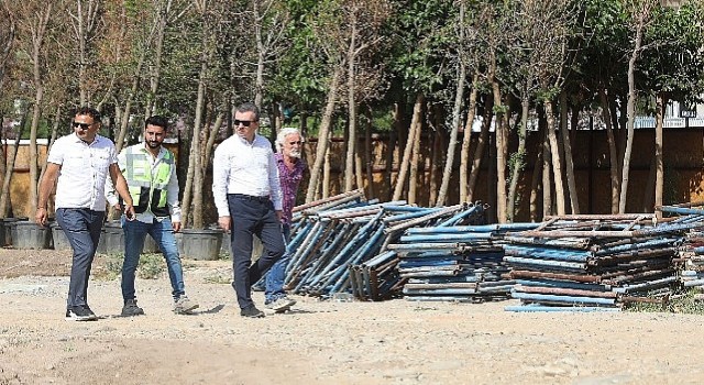İzmir’in ilk Millet Bahçesi tamamlanıyor