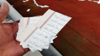Ordu'da büyük skandal: Kuran-ı Kerim sayfalarını kesip konfeti yaptılar