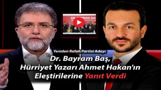 Pursaklar Belediye Başkan Adayı Dr. Bayram Baş'tan Ahmet Hakan'a Sert Yanıt...