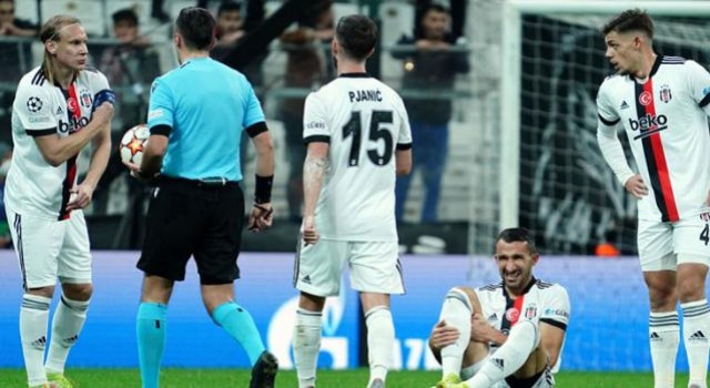 Şampiyonlar Ligi'ne veda eden Beşiktaş'la birlikte dibi gördük! Avrupa artık hayal