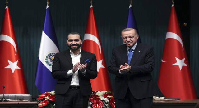 El Salvador Cumhurbaşkanı Bukele Ankara’da