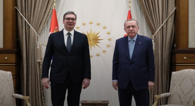 Sırbistan Cumhurbaşkanı Aleksandar Vucic Ankara’da