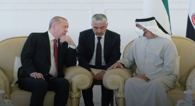 Cumhurbaşkanı Erdoğan, Birleşik Arap Emirlikleri’ne geldi