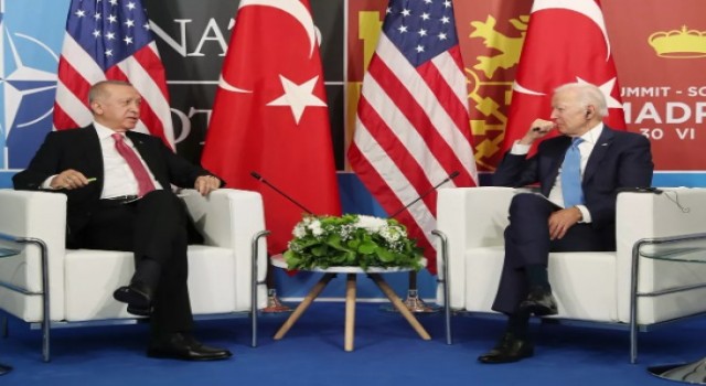 Cumhurbaşkanı Erdoğan, ABD Başkanı Biden ile görüştü