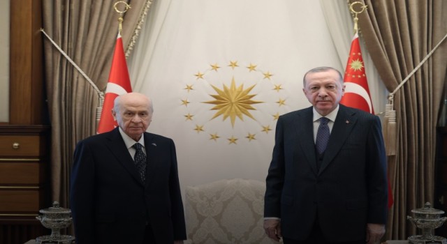 Cumhurbaşkanı Erdoğan, MHP Genel Başkanı Bahçeli ile telefonda görüştü