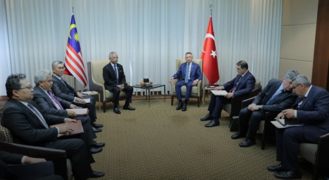Türkiye-Malezya heyetler arası görüşmeleri tamamlandı