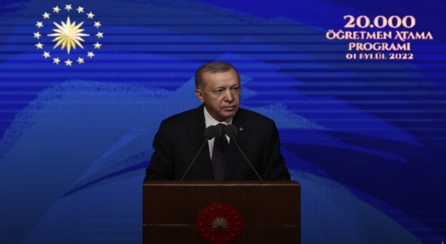 Cumhurbaşkanı Erdoğan: Eğitim alanında son 20 yılda çok büyük bir dönüşüme imza attık