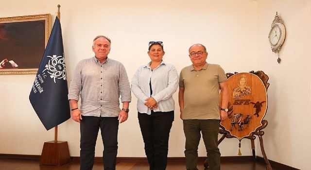 CHP İl Başkanı Saatçı ve Germencik Belediye Başkanı Öndeş’ten Başkan Çerçioğlu’na ziyaret