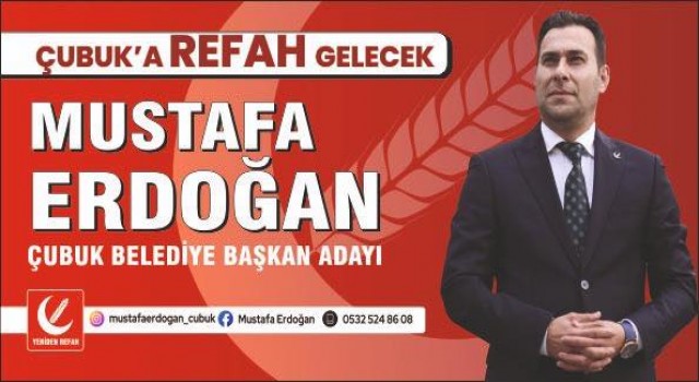 Yeniden Refah Partisi Çubuk Belediye Başkan Adayı Mustafa Erdoğan, Çubukspor'un Mücadelesini Yerinde İzledi
