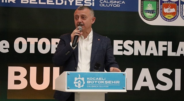 Başkan Büyükakın, ulaşım esnafıyla iftarda buluştu