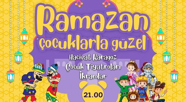 Nevşehir Belediyesi tarafından çocuklar için düzenlenen ramazan eğlence programları bu akşam Kapadokya Kültür ve Sanat Merkezi’nde yeniden başlıyor