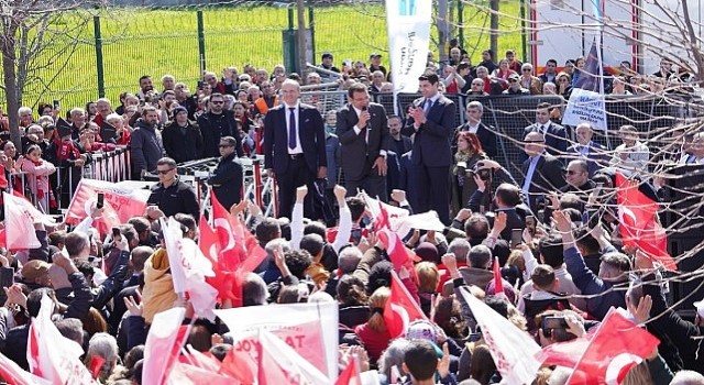 Türkiye’de İlk Olan Kentsel Dönüşüm Mahallesi’nde Ekrem İmamoğlu ile Halk Buluşması