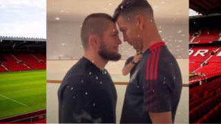 İki efsane karşı karşıya! Khabib Nurmagomedov - Cristiano Ronaldo