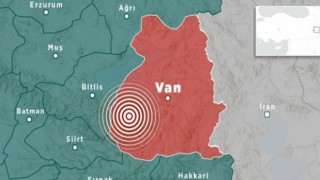 Van'da Üst Üste Korkutan Deprem
