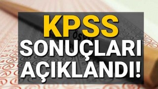 KPSS Sonuçları Açıklandı