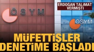 Devlet Denetleme Kurumu müfettişleri ÖSYM'de denetime başladı