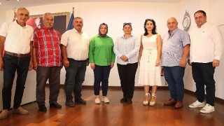 İncirliova’nın CHP ve İYİ Parti’li Belediye Meclis Üyeleri Başkan Çerçioğlu’nu ziyaret etti