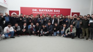 Pursaklar'da Bayram Baş'a Sivil Toplum Kuruluşlarından Büyük Destek