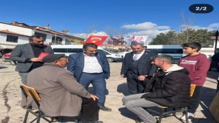 Yeniden Refah Partisi Güdül Belediye Başkan Adayı İbrahim Çakır, Güdüllü Hemşehrilerini Ziyaret Etti