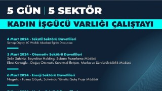 Beş farklı sektörden kadınlar mesleki deneyimlerini öğrencilerle paylaşacak