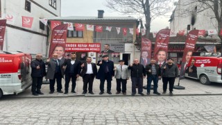 Mehmet Fatih Uğurlu, Güdül Belediye Başkan Adayı İbrahim Çakır'ı Ziyaret Etti