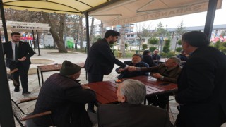 Yeniden Refah Partisi Çankırı Şabanözü Belediye Başkan Adayı Emre Furkan Haliloğlu, İlçe Esnafını ve Seçmenlerini Kapı Kapı Ziyaret Ediyor