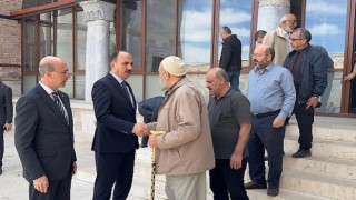 Başkan Altay Alaaddin Camii’nde Vatandaşlarla Buluştu