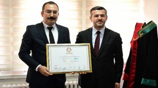 Karabük Belediye Başkanı Özkan Çetinkaya Mazbatasını Aldı